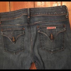 Hudson Skinny Jeans with Flaps